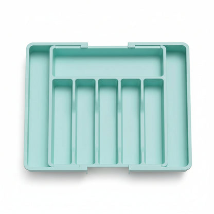 Organizador de cajones para cubiertos, inserto para cocina, caja para cubiertos