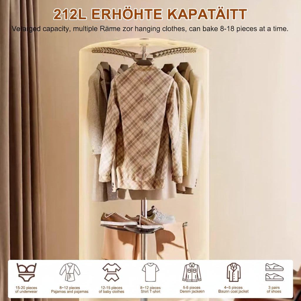 Compact Portable Clothes Dryer Efficient Solution Small Spaces