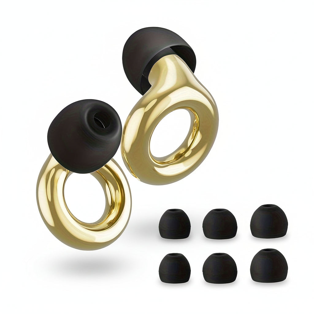 Earplugs Reusable Modern Sleep Travel Noise Protection