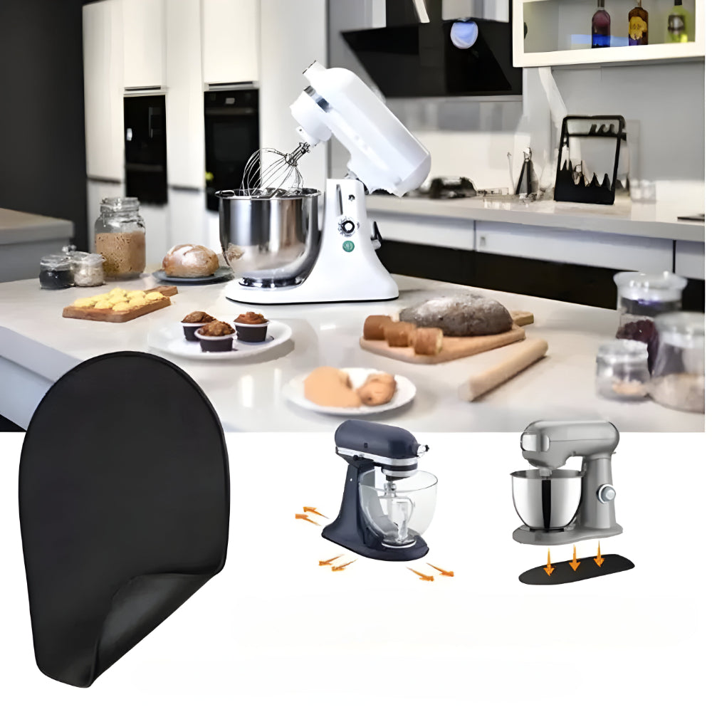 Küchenmaschine Gummi Gleitpad Rutschfest Schwarz