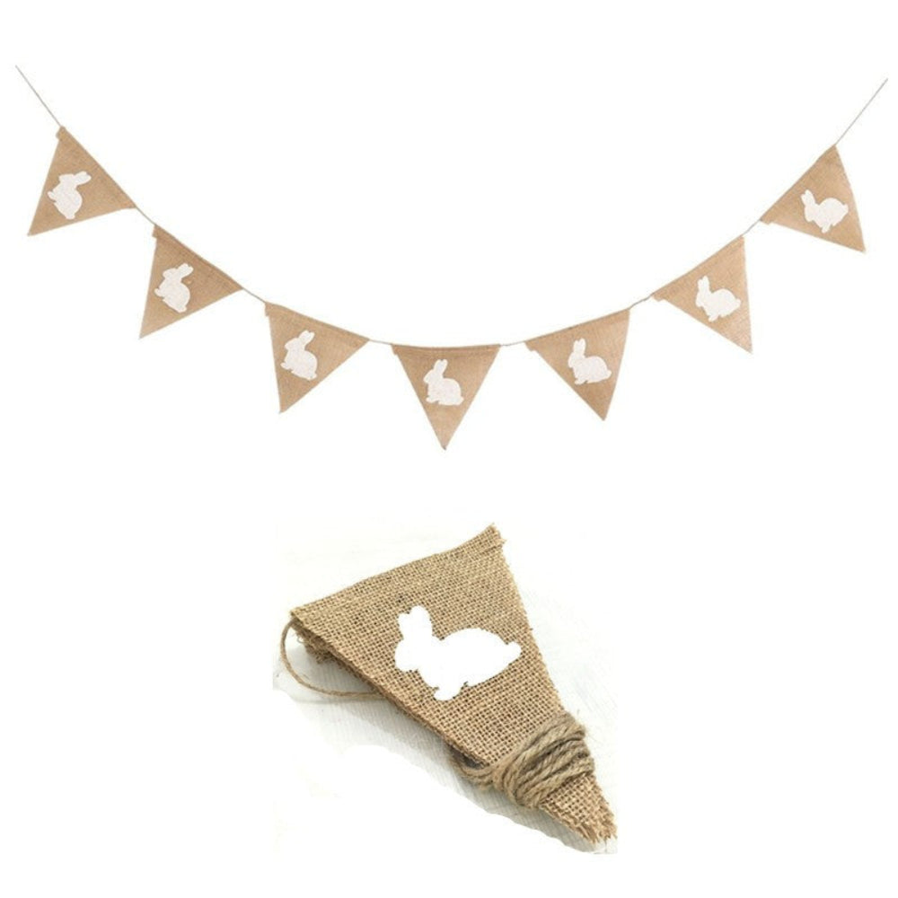 Easter Monday Bunny Garland Decoration Easter Decoration Wall Decor