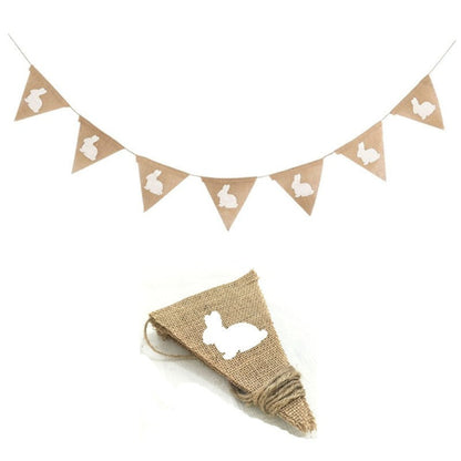 Easter Monday Bunny Garland Decoration Easter Decoration Wall Decor