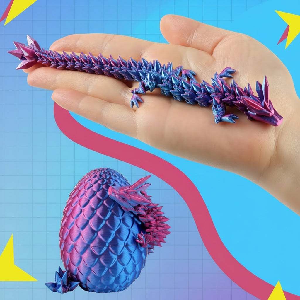 Dragon Egg Decor Fantasy Easter Decoration Set