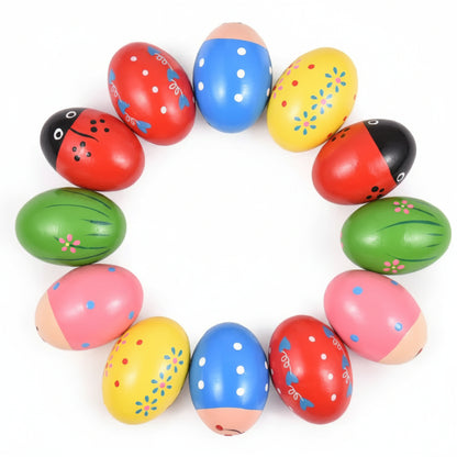 Musical Toy Egg Shaker Kids Rhythm Instrument Set