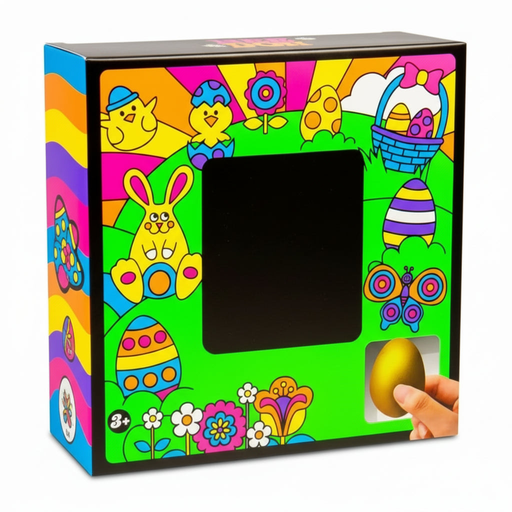 Gioco Caccia Uova Pasqua Bambini Set Giocattoli Sorpresa