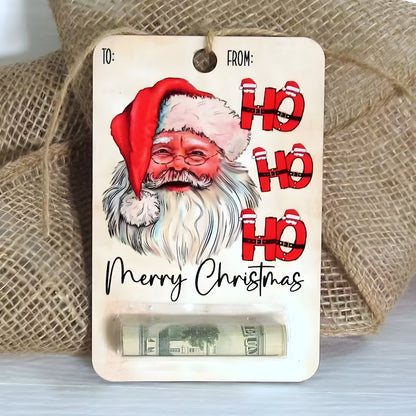 Weihnachtsdeko Holz Geldgeschenk Anhänger