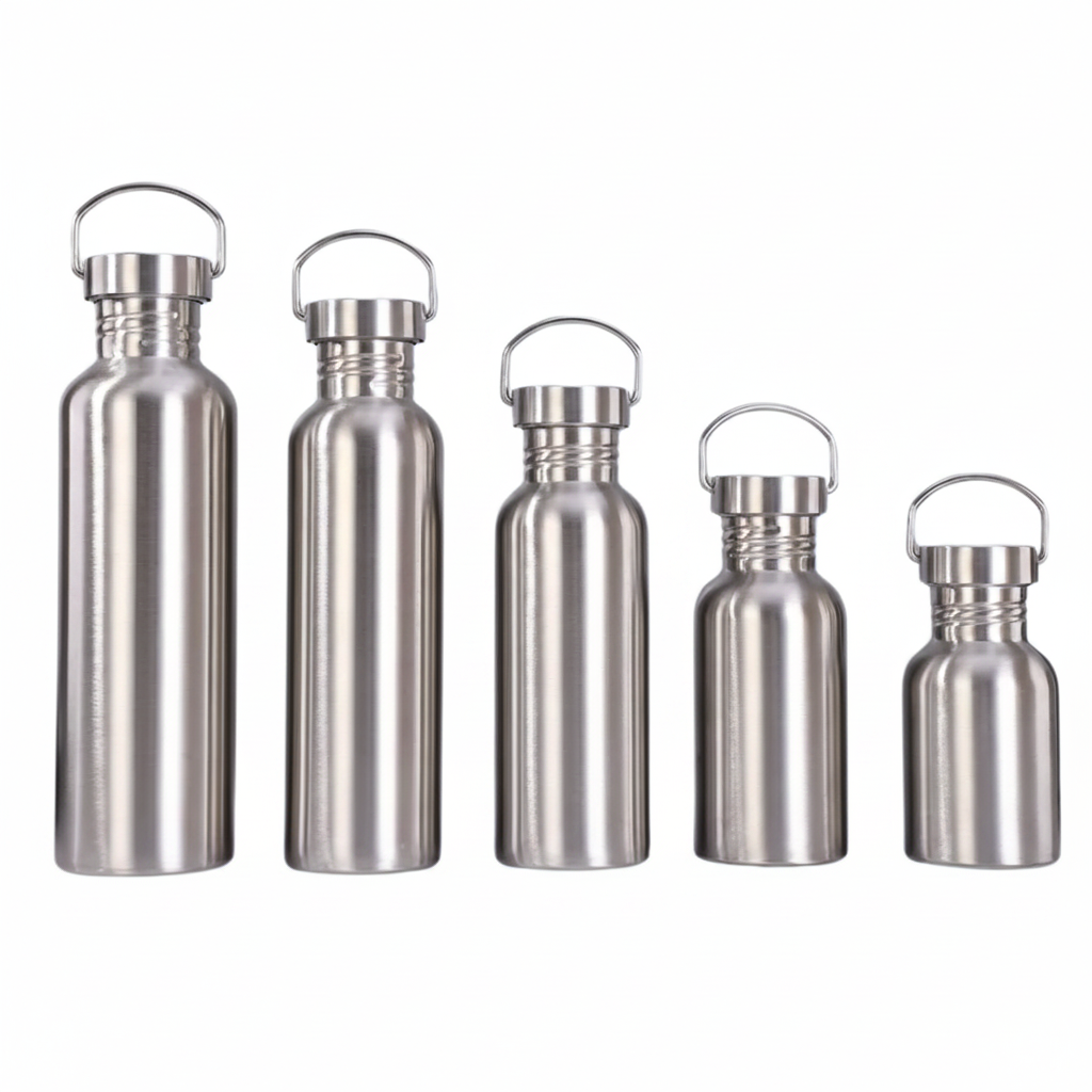 Edelstahl Trinkflasche Sport Thermo Auslaufsicher - Image 2