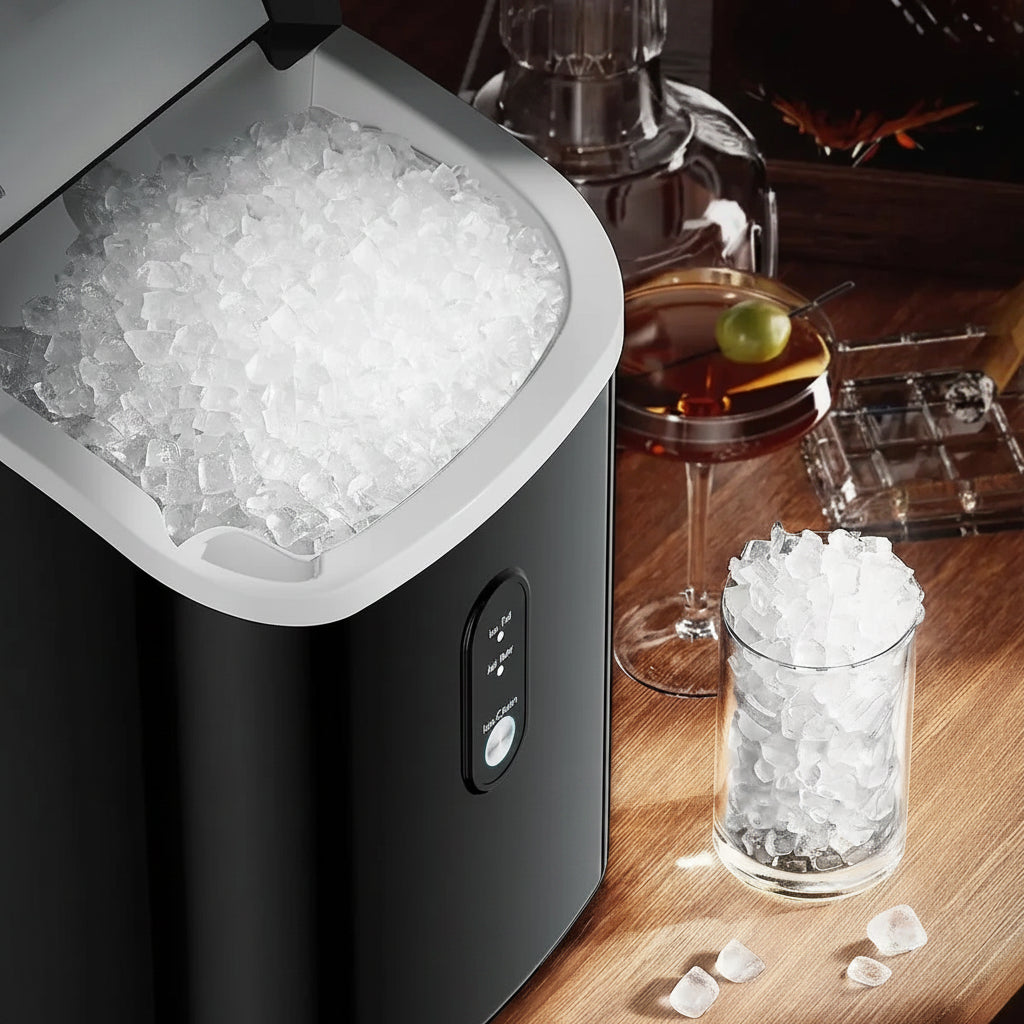 Eismaschine Eiswürfel Pro Kompaktes Gerät Schnell Kühlung - Image 4