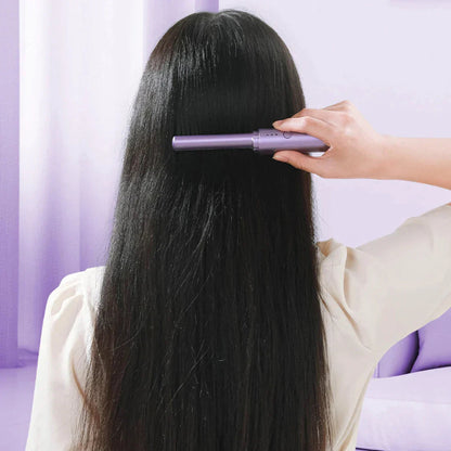 Peigne chauffant électrique lissant pour coiffure
