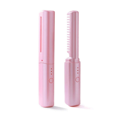 Peigne chauffant électrique lissant pour coiffure
