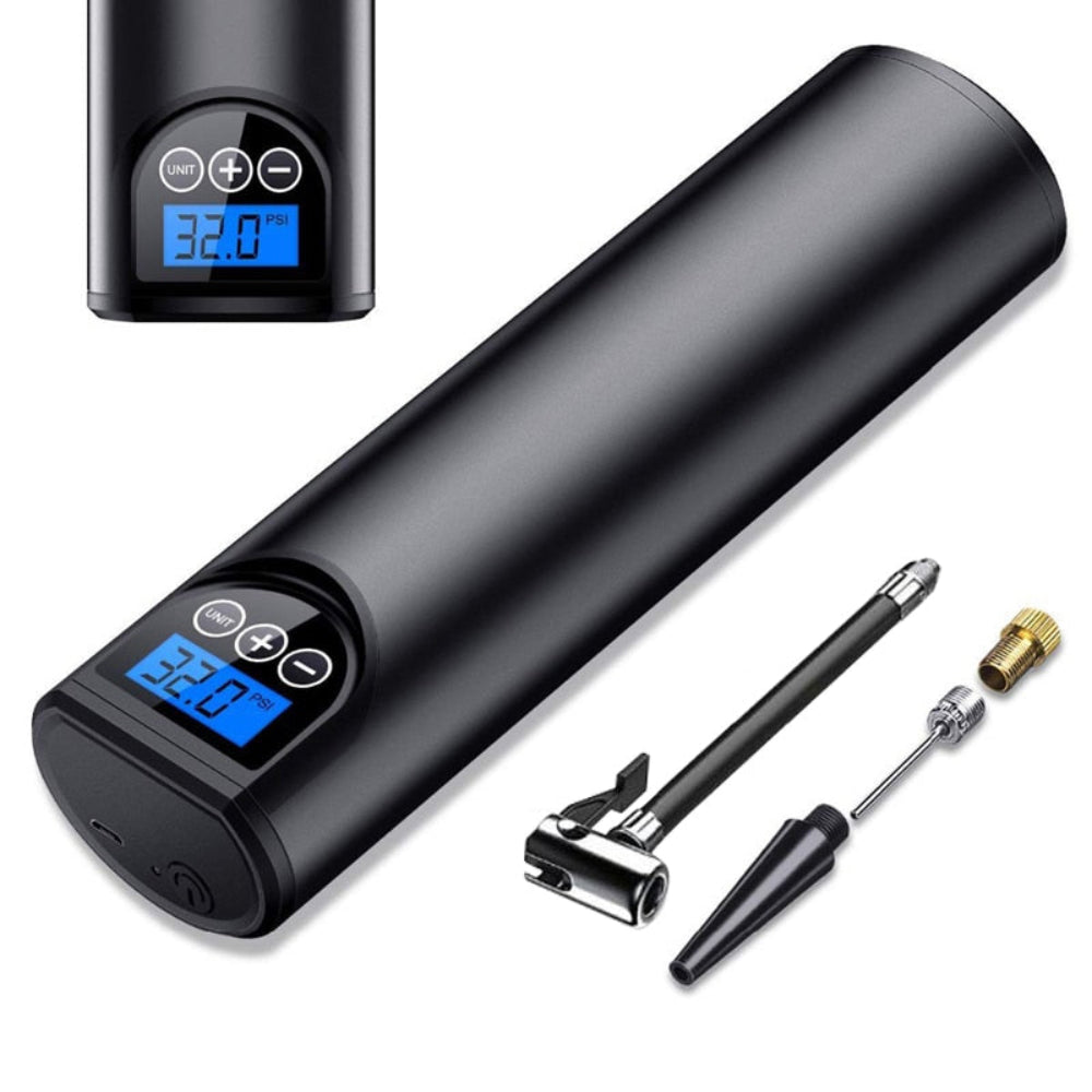 Pompe Électrique Portable Gonfleur Auto Vélo Camping