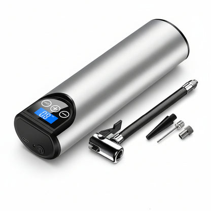 Pompe Électrique Portable Gonfleur Auto Vélo Camping