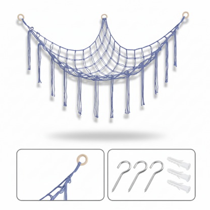 Storage Net Hammock Stuffed Animal Toy Net Kids Room