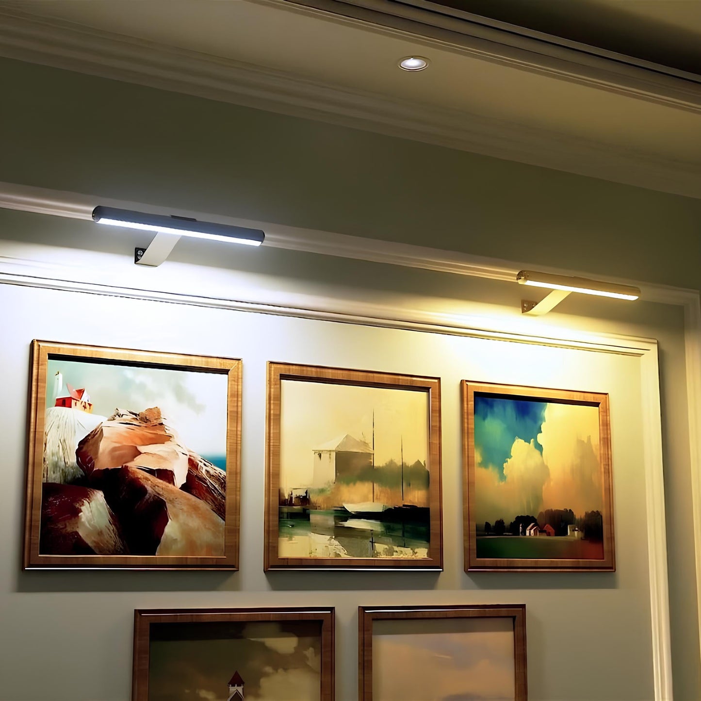 LED Bilderleuchte Kabellos Modern Wandlampe