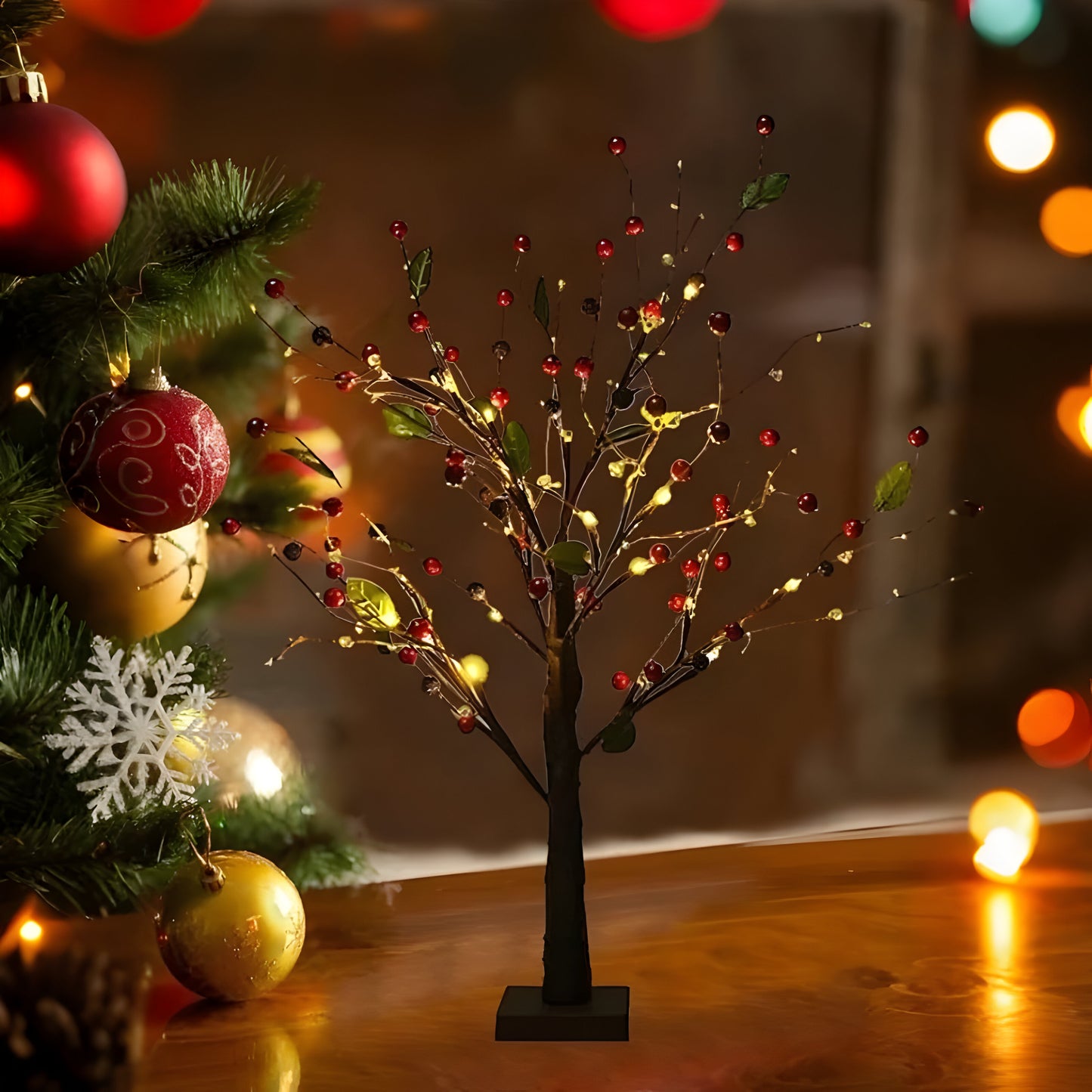 LED Deko Baum Licht Warmweiß