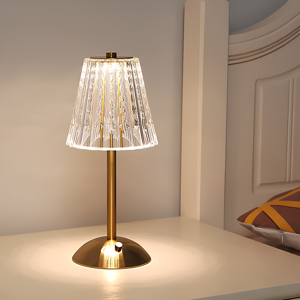 LED Tischlampe Gold Modernes Design