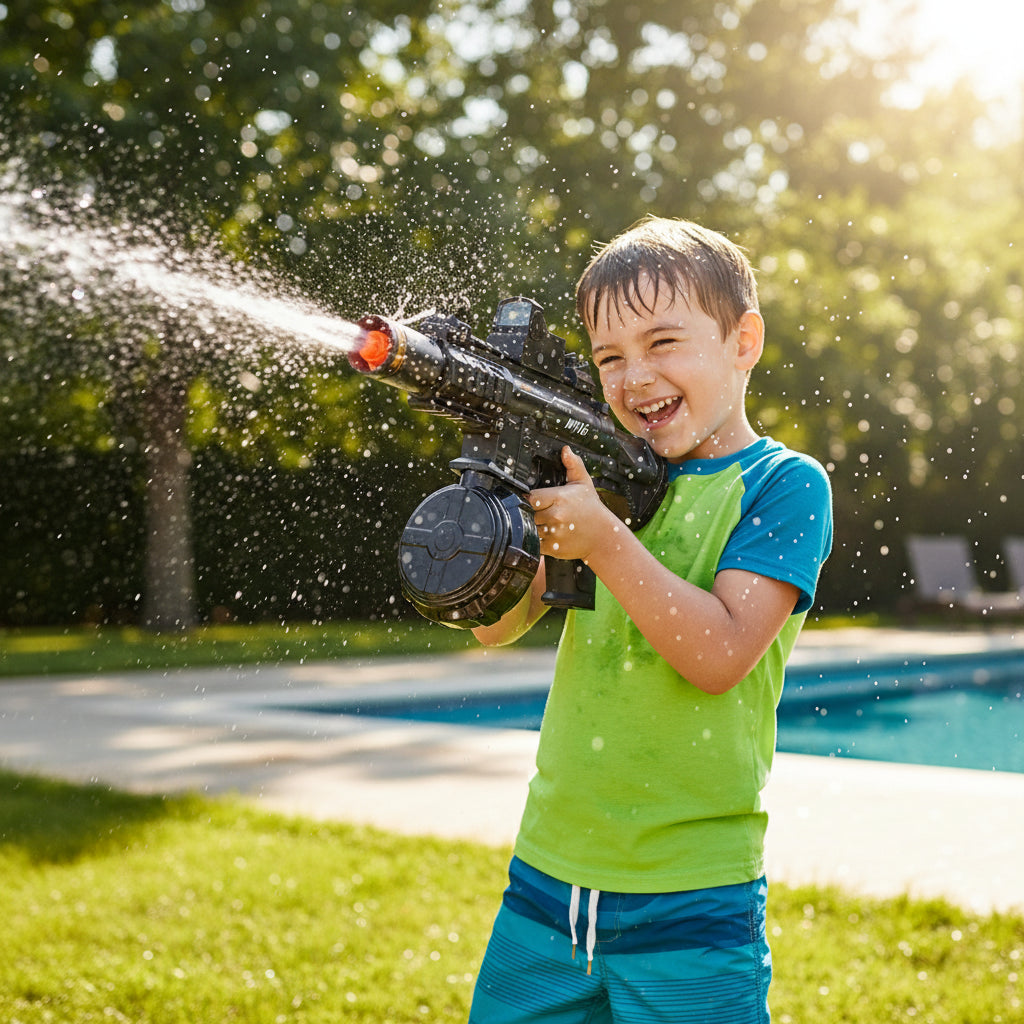 Elektrische Wasserpistole Spielzeug Wasserstrahl Effekt - Image 8