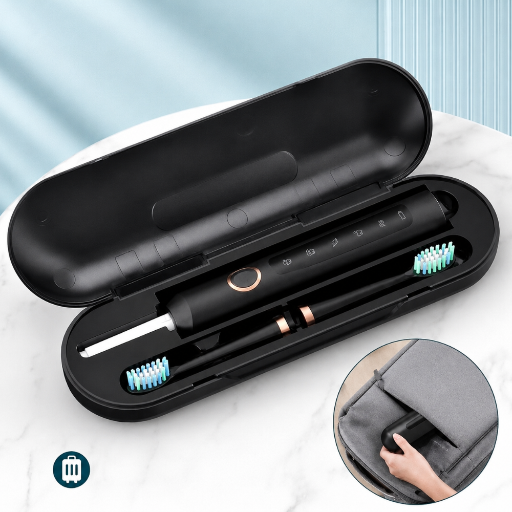 Elektrische Zahnbürste Reise Zahnbürste Timer Set Travel Brush - Image 2