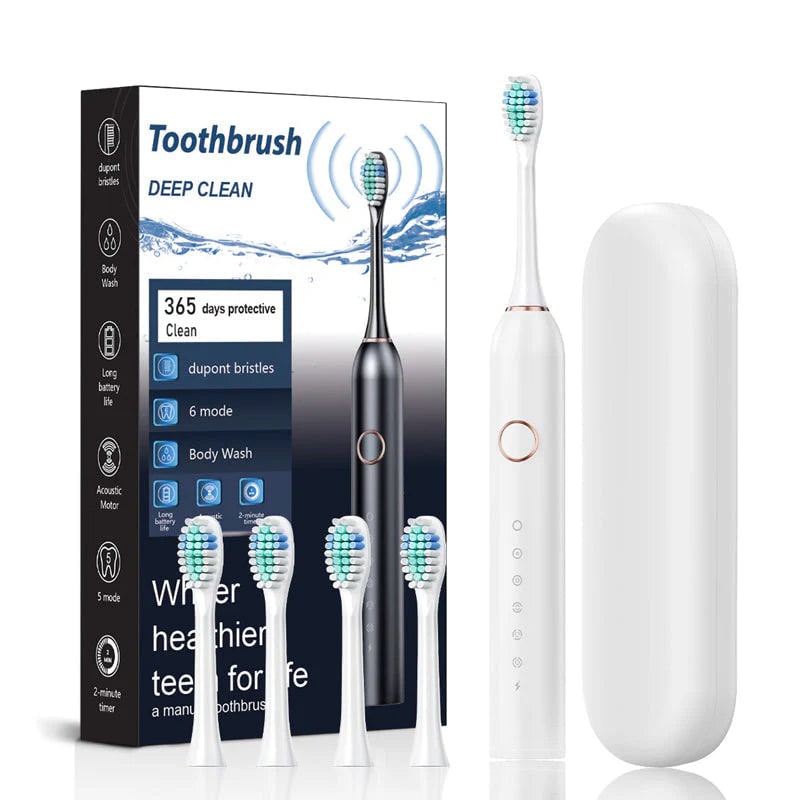 Elektrische Zahnbürste Reise Zahnbürste Timer Set Travel Brush - Image 5