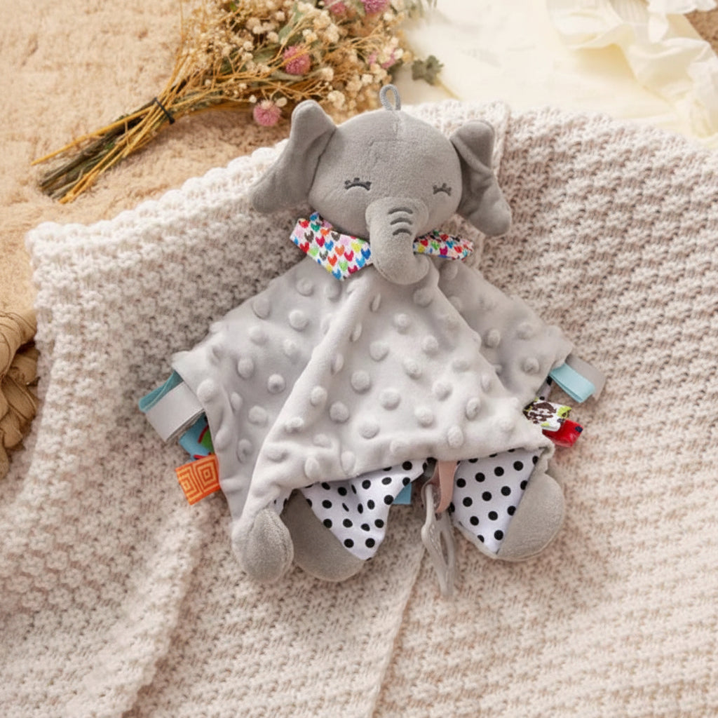 Copertina per bambini design elefante coperta morbida