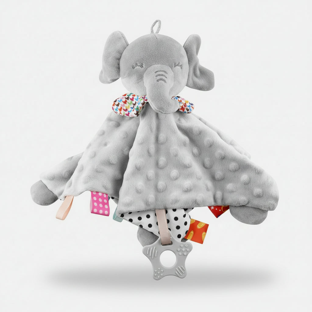 Copertina per bambini design elefante coperta morbida