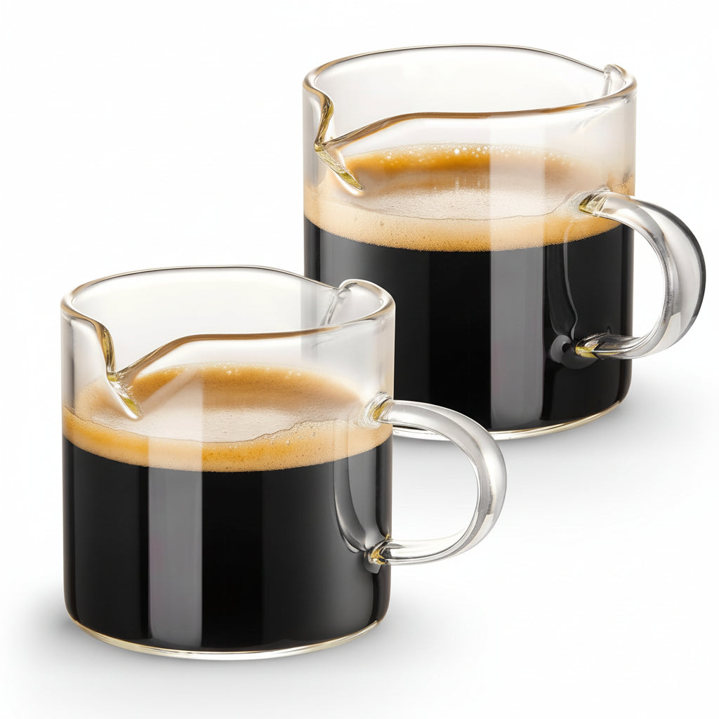Tasses à espresso Set de 2 Céramique Moderne Empilables