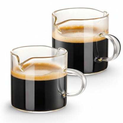 Tasses à espresso Set de 2 Céramique Moderne Empilables