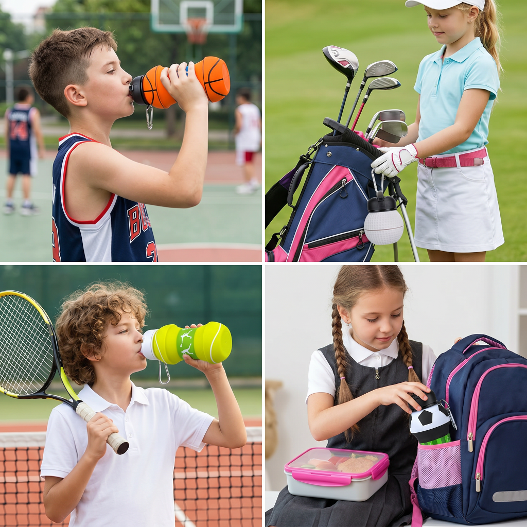 Faltbare Sport Wasserflasche Kompaktes Design - Image 5