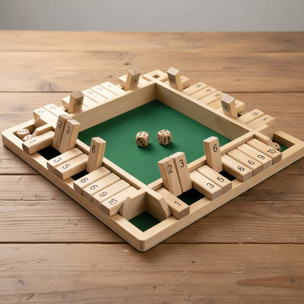Jeu Société Bois Familial Amusant Classique