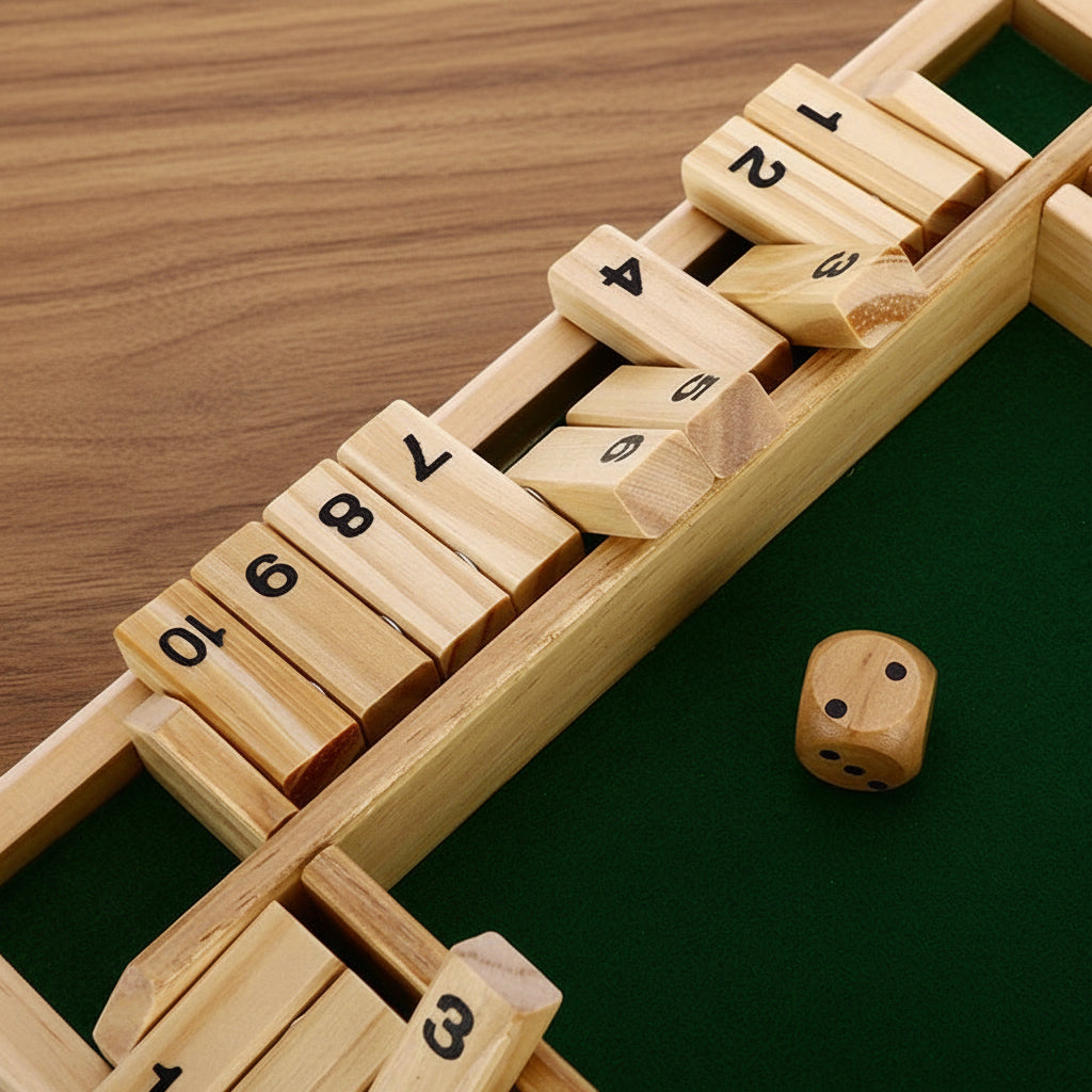 Jeu Société Bois Familial Amusant Classique
