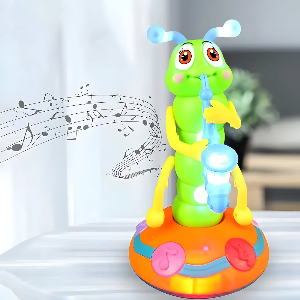 Colorful Musical Toy Dancing Baby Light Plastic