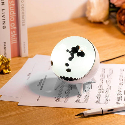 LED Tischlampe Magnetisch Ferrofluid Effekt