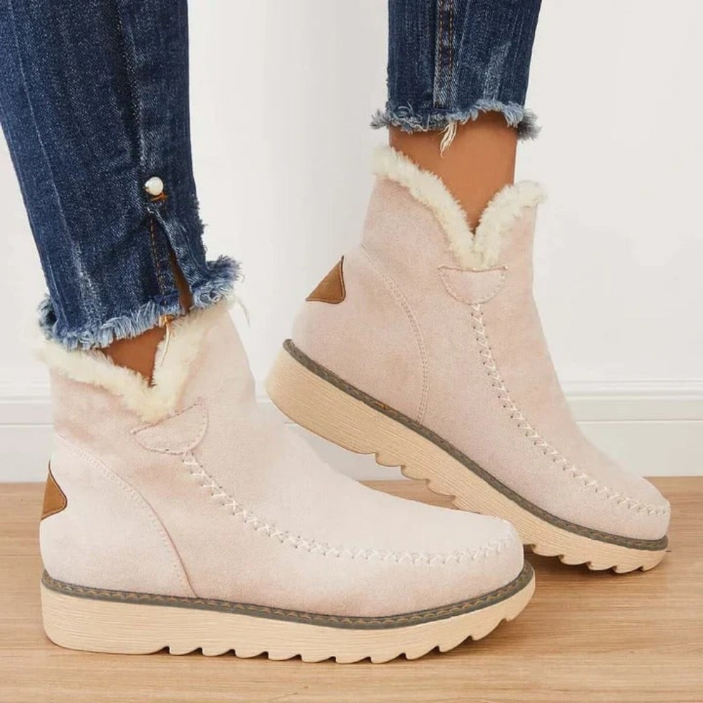 Fellgefütterte Stiefeletten Modische Ausführung - Image 1