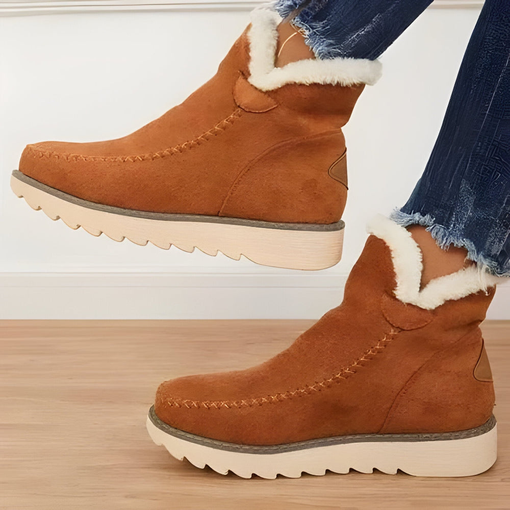 Fellgefütterte Stiefeletten Modische Ausführung - Image 3