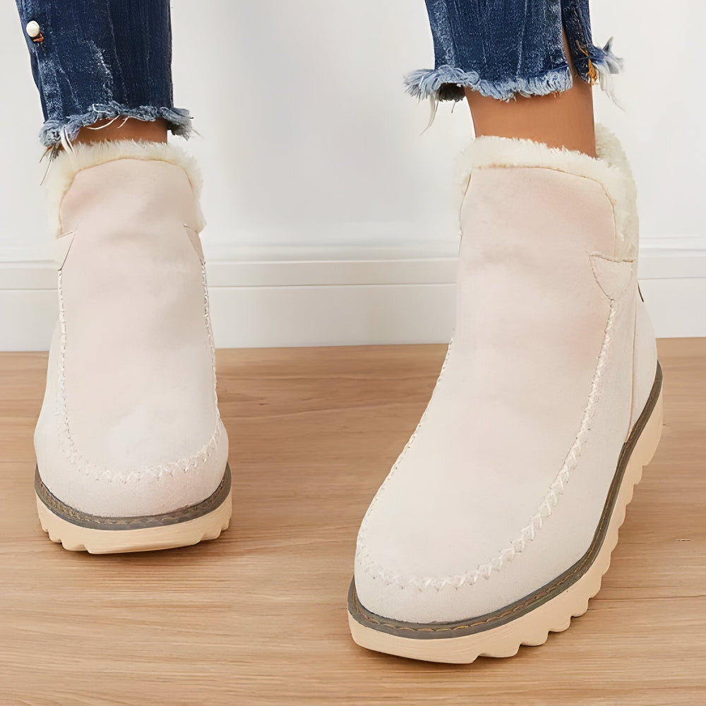 Fellgefütterte Stiefeletten Modische Ausführung - Image 5