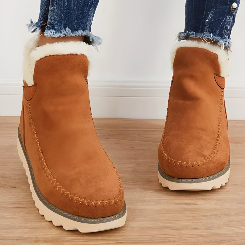 Fellgefütterte Stiefeletten Modische Ausführung - Image 6