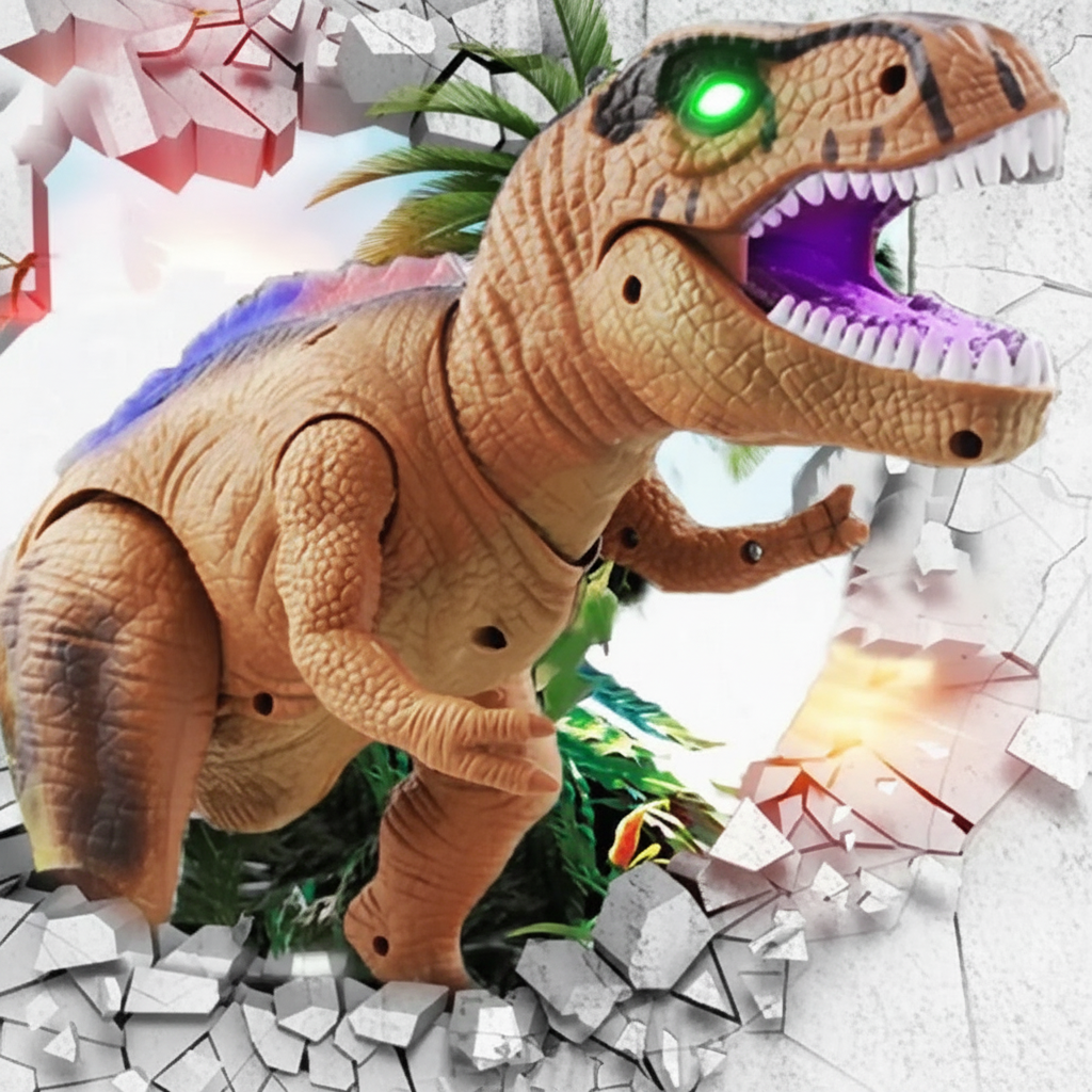 Ferngesteuerte Dinosaurierfigur Interaktives Spielzeug Action - Image 3