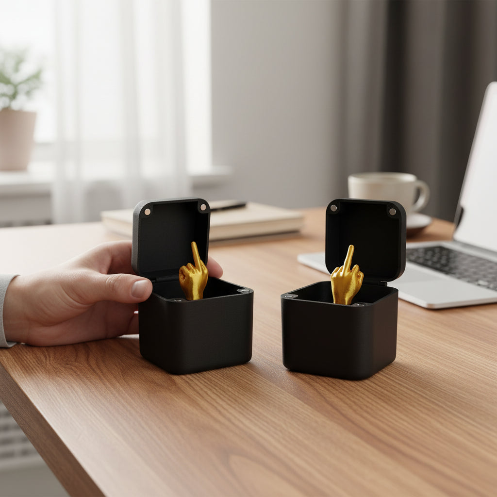 Finger Geschenkbox Witzige Überraschung Party Einladung - Image 8