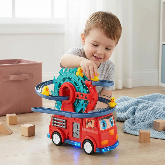 Jouet enfant pompiers canard jouet voiture canard de bain