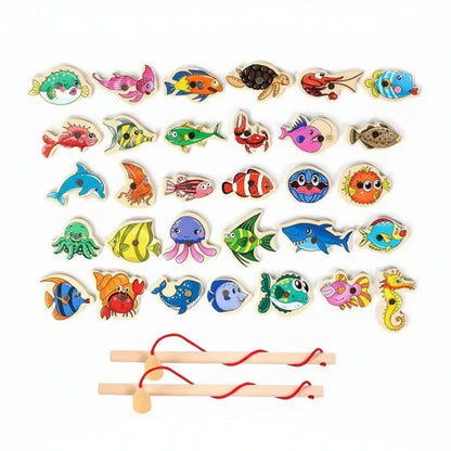Toddler Fishing Toy Set Fun Learning Activity Kids
