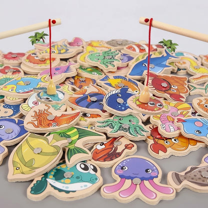 Toddler Fishing Toy Set Fun Learning Activity Kids