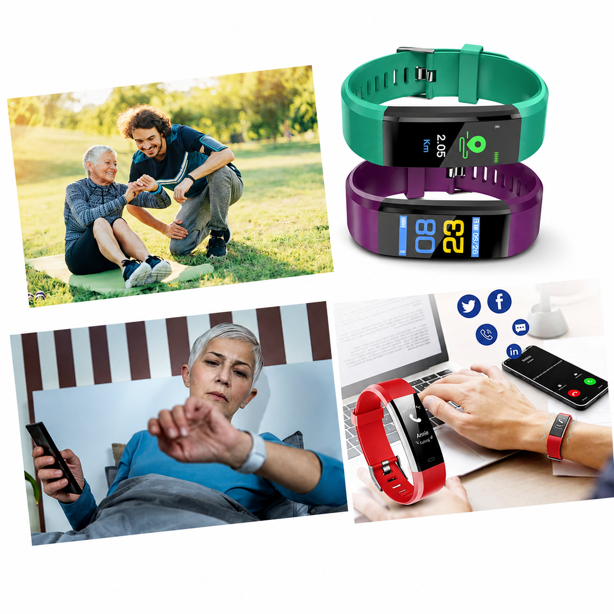 Fitness Tracker Smartwatch Digital Sport - Image 7