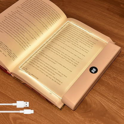 Flat LED Reading Light Reading Working