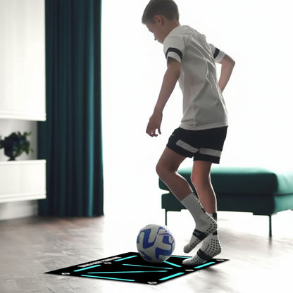 Tapis d'entraînement de football antidérapant pour exercices