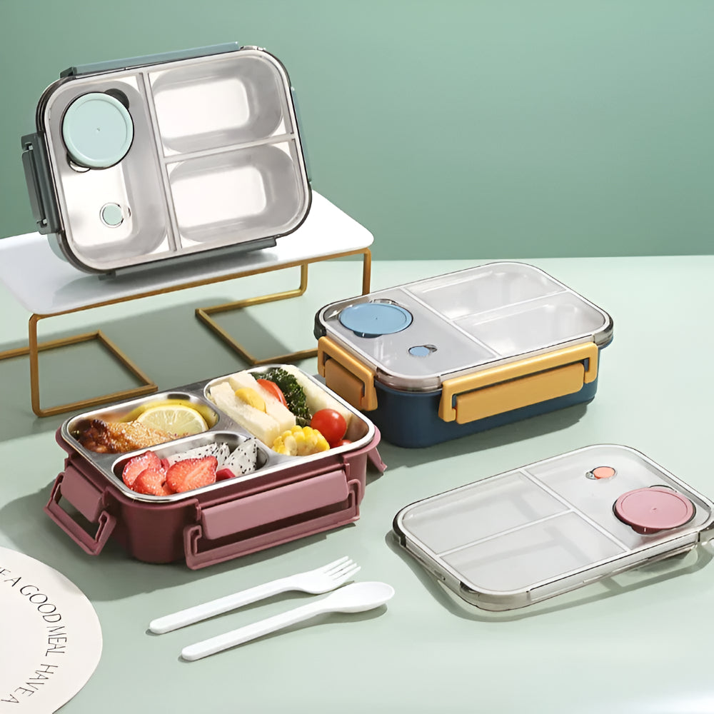 Edelstahl Lunchbox Auslaufsicher Thermo Behälter