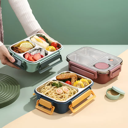 Edelstahl Lunchbox Auslaufsicher Thermo Behälter