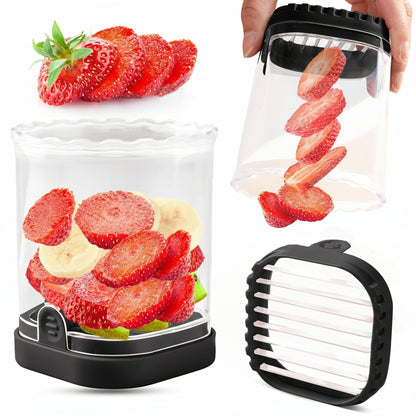 Fruit Slicer Removable Stainless Steel Kitchen Helper