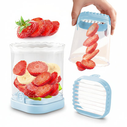 Fruit Slicer Removable Stainless Steel Kitchen Helper