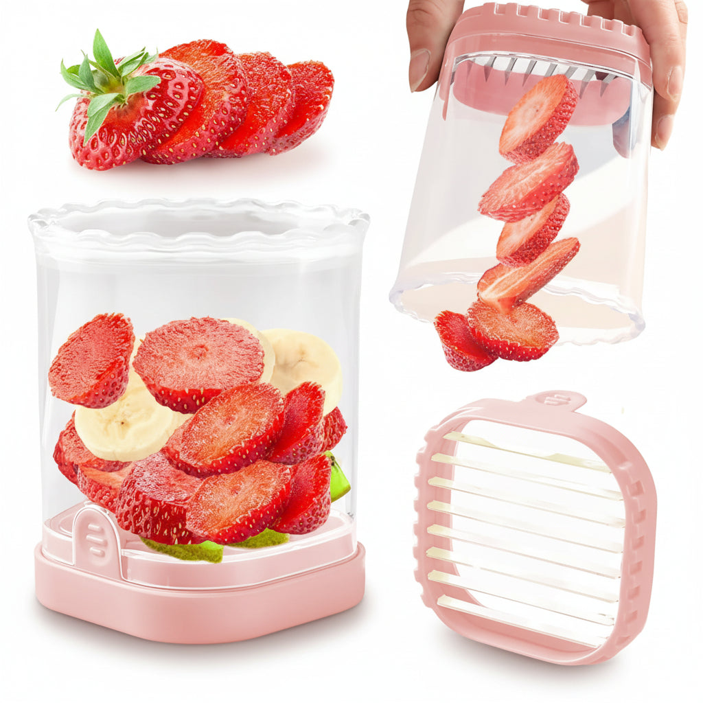 Fruit Slicer Removable Stainless Steel Kitchen Helper