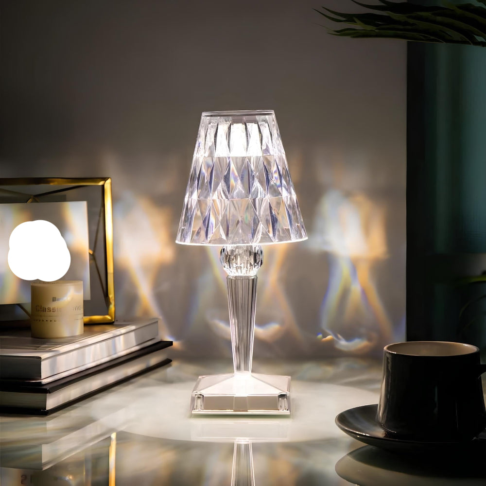 Funkelnde Kristall Tischlampe Dekorative Beleuchtung - Image 11